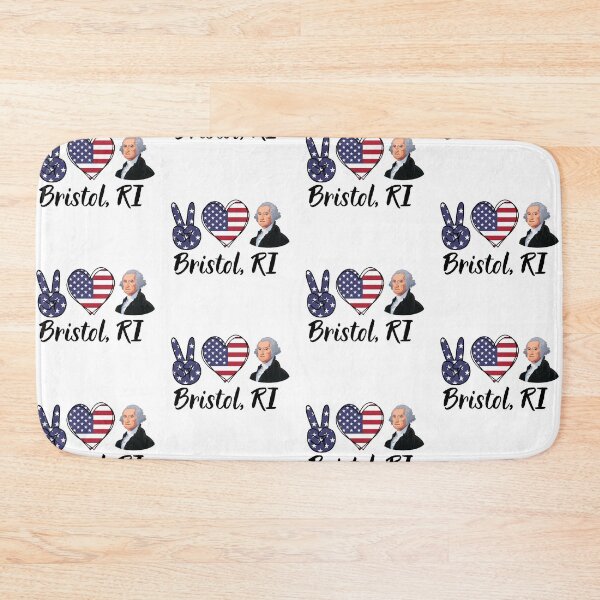 Item preview, Peace, Love and George Washington Bristol, RI 02809 designed and sold by DigitalLuckyCat.