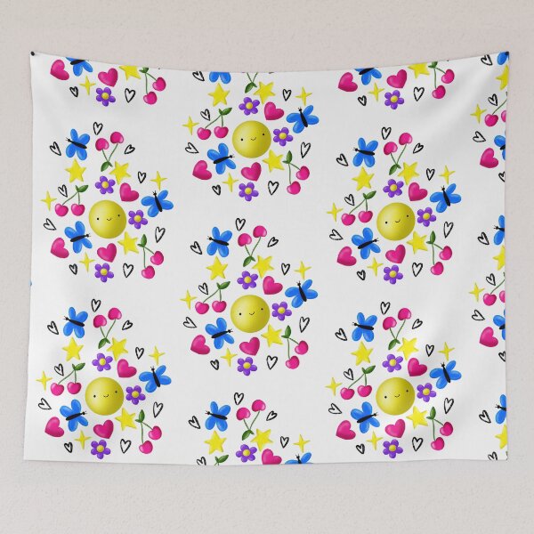 Item preview, y2k Smiley Doodles designed and sold by maddydoodlesoup.