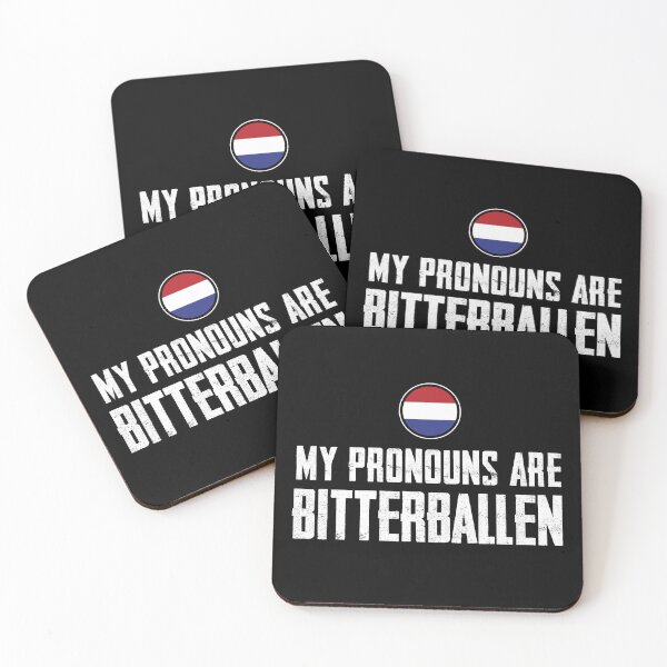 Item preview, My Pronouns Are Bitterballen designed and sold by twHistory.