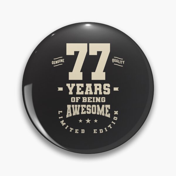 Item preview, 77 Years Old Inspiring - 77th Birthday designed and sold by cidolopez.