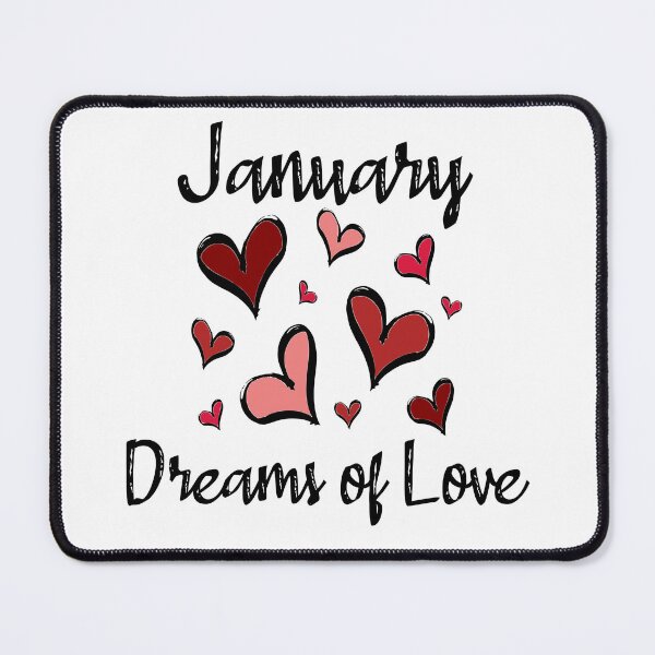 Item preview, January Dreams of Love designed and sold by DLADigitalArt.