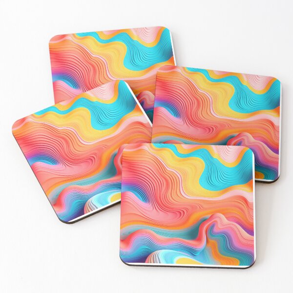Item preview, Luminous Fusion: Neon Wave Symphony designed and sold by CaterpillarArtz.