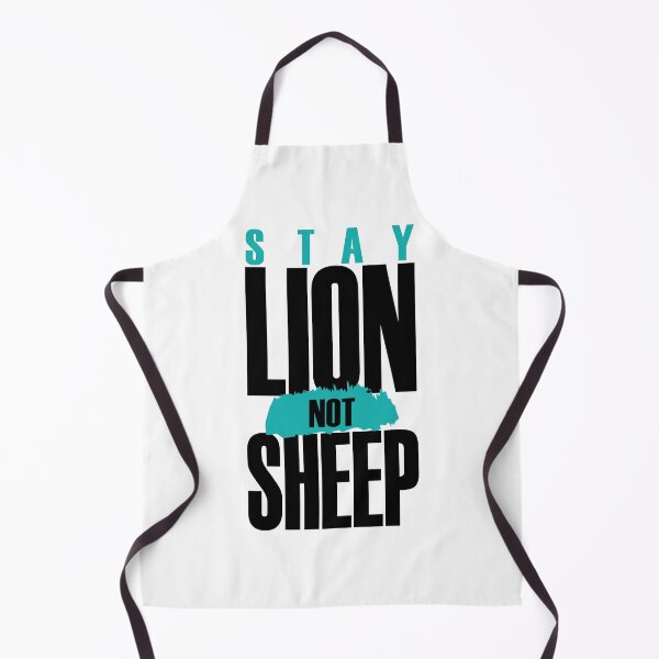 Item preview, Raise lions not sheep designed and sold by ZacreaDesigns.