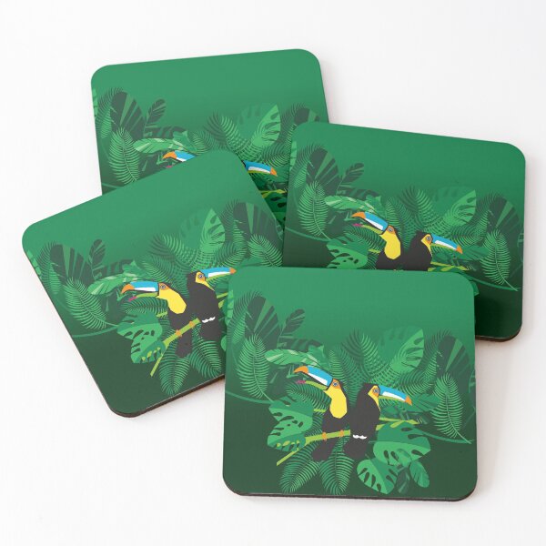 Item preview, Toucans in the jungle designed and sold by Pia Kolle.