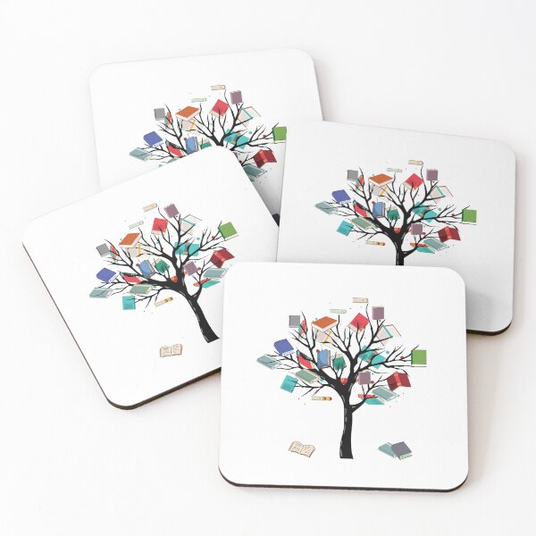 Item preview, Tree of library book designed and sold by misslizzyspin.