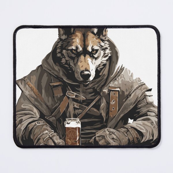 Item preview, Guardian of Shadows: The Brooding German Shepherd Ranger! designed and sold by calharborne.