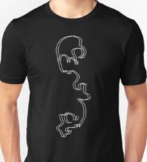 Minimalist Skulls Slim Fit T-Shirt