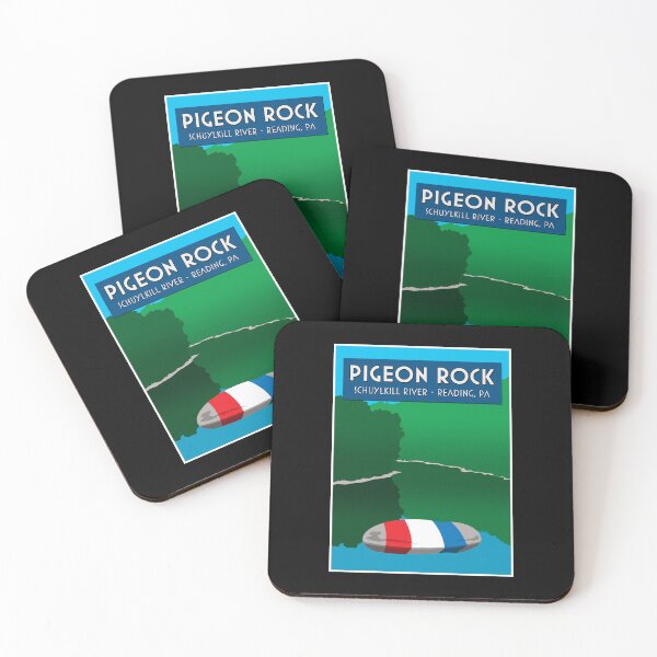 Item preview, Pigeon Rock - Schuylkill River designed and sold by GloopTrekker.