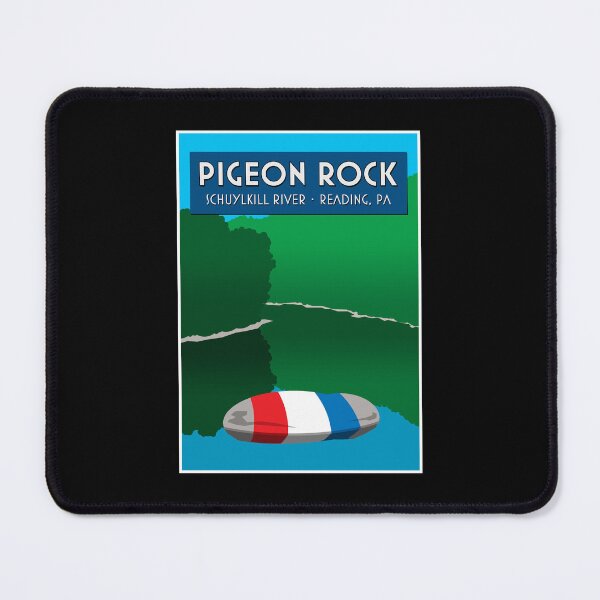Item preview, Pigeon Rock - Schuylkill River designed and sold by GloopTrekker.