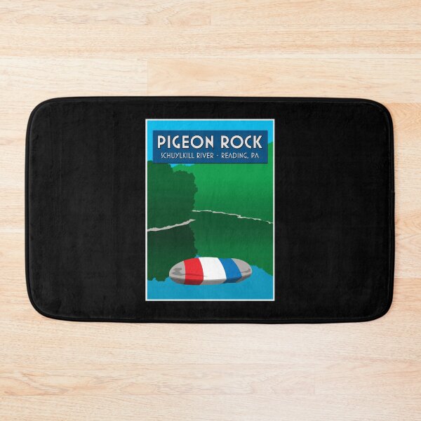 Item preview, Pigeon Rock - Schuylkill River designed and sold by GloopTrekker.