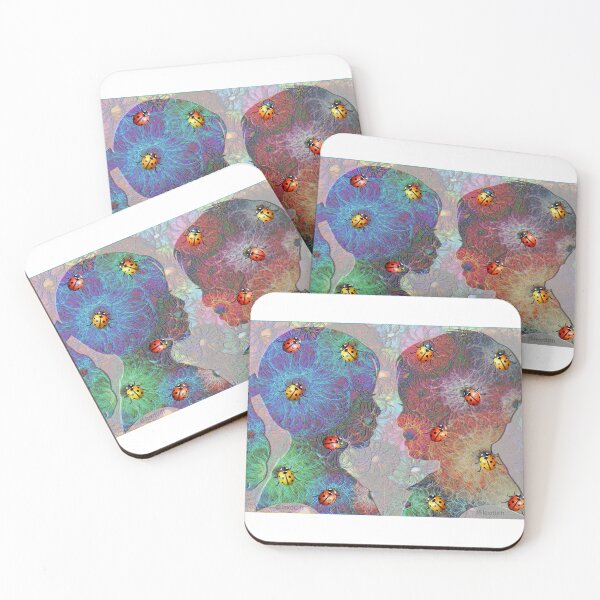 Item preview, Floral Ladybirds designed and sold by lexdizih.