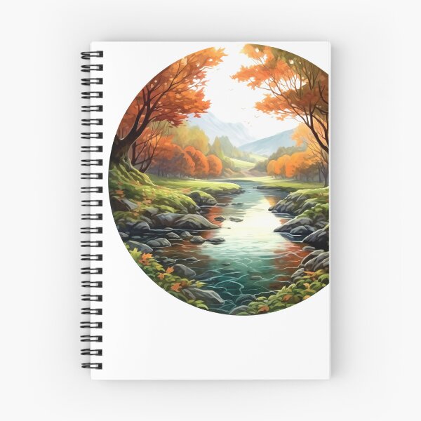 Item preview, Green Valley River Clipart, Lush Landscape, Verdant Waters, Nature's Serenade, River Tranquility, Picturesque Valley, Breathtaking Views designed and sold by CoolorPainting.
