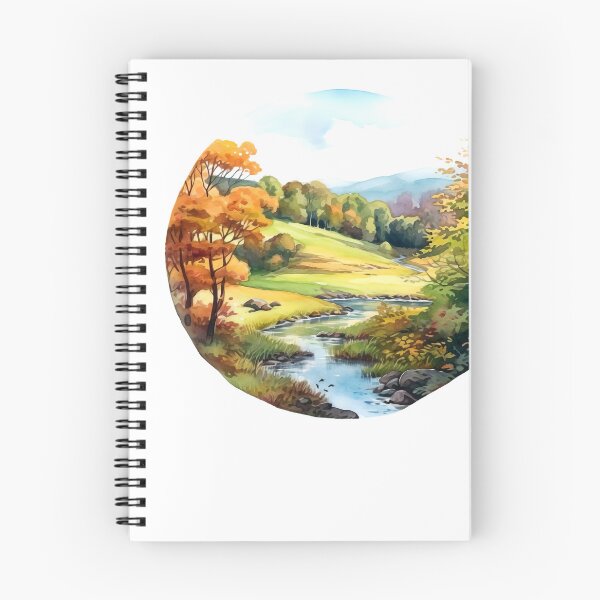 Item preview, Green Valley River Clipart, Lush Landscape, Verdant Waters, Nature's Serenade, River Tranquility, Picturesque Valley, Breathtaking Views designed and sold by CoolorPainting.