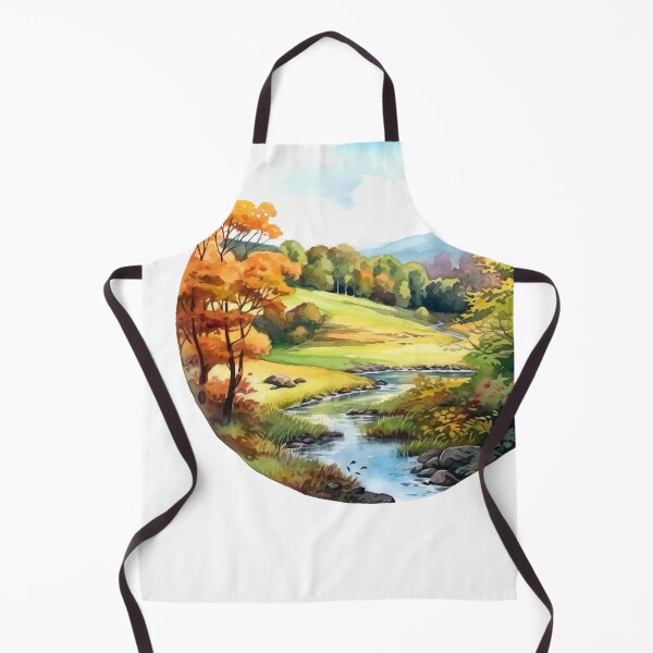 Item preview, Green Valley River Clipart, Lush Landscape, Verdant Waters, Nature's Serenade, River Tranquility, Picturesque Valley, Breathtaking Views designed and sold by CoolorPainting.
