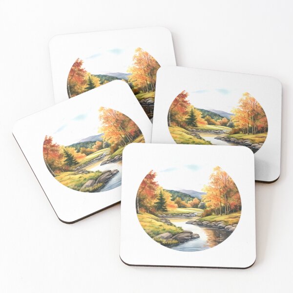 Item preview, Green Valley River Clipart, Lush Landscape, Verdant Waters, Nature's Serenade, River Tranquility, Picturesque Valley, Breathtaking Views designed and sold by CoolorPainting.