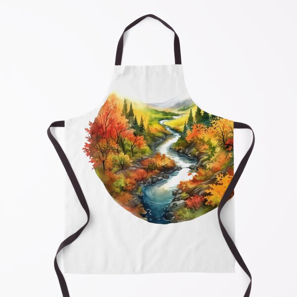 Item preview, Green Valley River Clipart, Lush Landscape, Verdant Waters, Nature's Serenade, River Tranquility, Picturesque Valley, Breathtaking Views designed and sold by CoolorPainting.