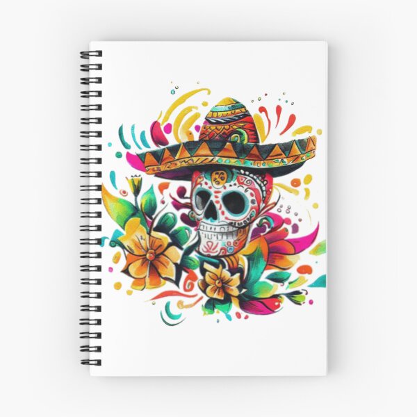 Item preview, mexi  s k u l l  h a t  designed and sold by luckymando.