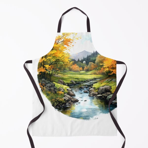 Item preview, Green Valley River Clipart, Lush Landscape, Verdant Waters, Nature's Serenade, River Tranquility, Picturesque Valley, Breathtaking Views designed and sold by CoolorPainting.