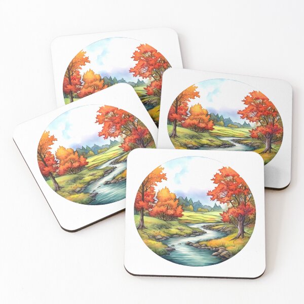 Item preview, Green Valley River Clipart, Lush Landscape, Verdant Waters, Nature's Serenade, River Tranquility, Picturesque Valley, Breathtaking Views designed and sold by CoolorPainting.