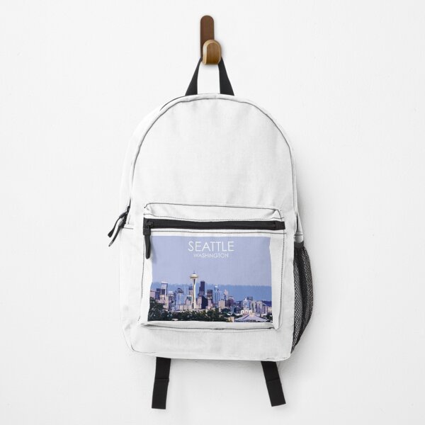 Item preview, Seattle, Washington, USA, Travel Print designed and sold by summattodraw.