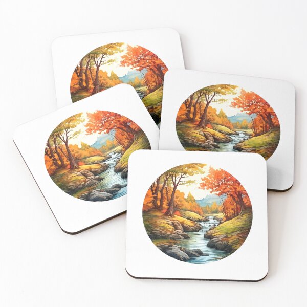 Item preview, Green Valley River Clipart, Lush Landscape, Verdant Waters, Nature's Serenade, River Tranquility, Picturesque Valley, Breathtaking Views designed and sold by CoolorPainting.