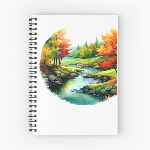 Item preview, Green Valley River Clipart, Lush Landscape, Verdant Waters, Nature's Serenade, River Tranquility, Picturesque Valley, Breathtaking Views designed and sold by CoolorPainting.
