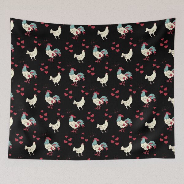 Item preview, Rooster Seamless Pattern designed and sold by TheCatmeow2000.