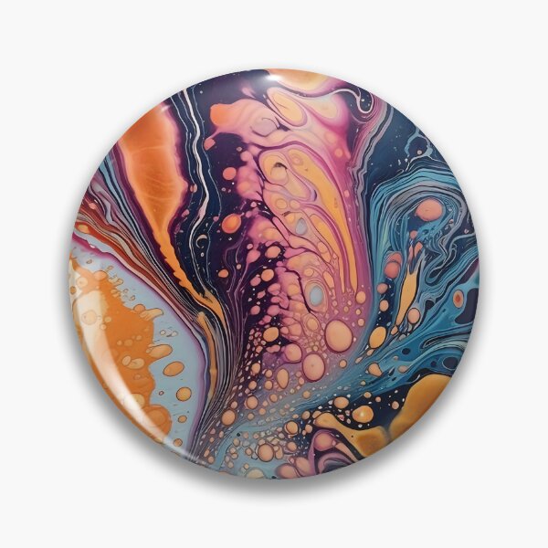 Item preview, Fluidity in Ink I: Abstract Marbled Explorations designed and sold by InsaneLEDP.