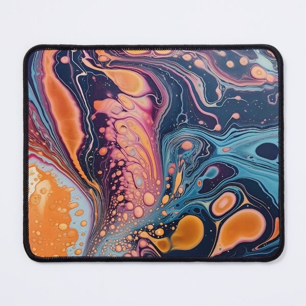 Item preview, Fluidity in Ink I: Abstract Marbled Explorations designed and sold by InsaneLEDP.