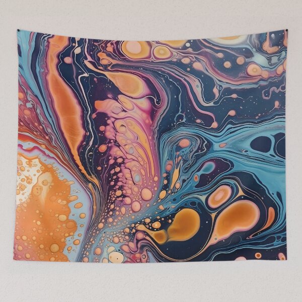 Item preview, Fluidity in Ink I: Abstract Marbled Explorations designed and sold by InsaneLEDP.