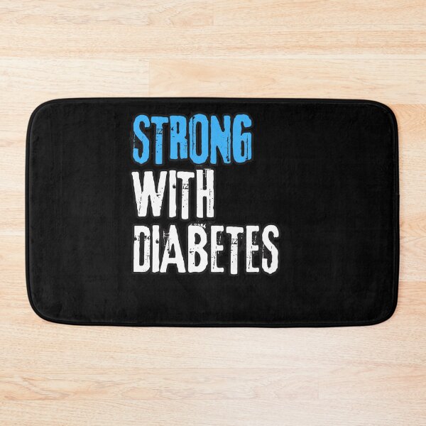 Item preview, Strong with Diabetes – Resilience and Awareness Quote Shirt designed and sold by TeeeCrafted.