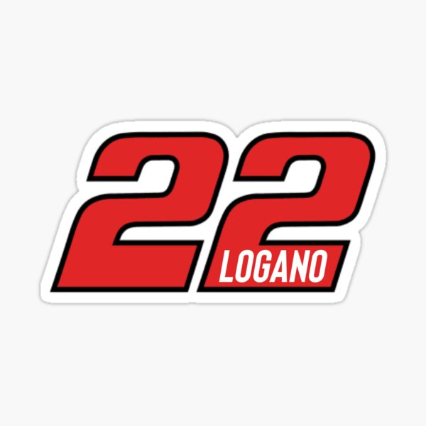 "Joey Logano 22" Sticker for Sale by Foofighter01 | Redbubble