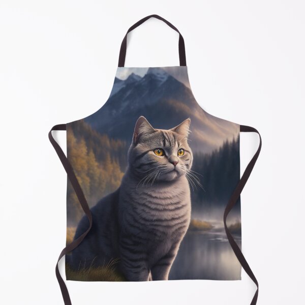 Item preview, British Shorthair Cat in Fantasy World designed and sold by SereneMuses.