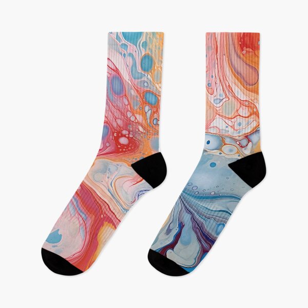 Item preview, Watercolor Harmonies I: Exploring Marbling in Abstract Painting designed and sold by InsaneLEDP.