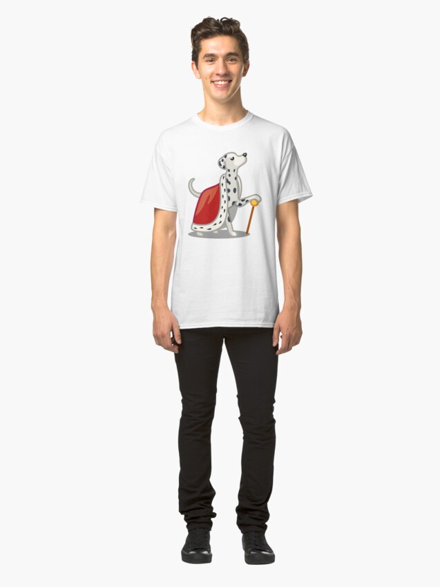 Alternate view of Funny Dalmatian Diva Tshirt - Dog Gifts for Dalmatian Dog Lovers! Classic T-Shirt