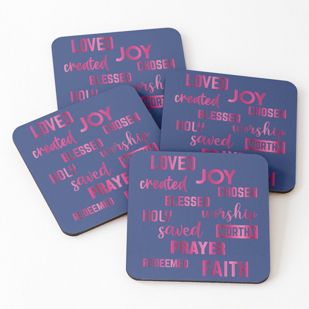 Item preview, Coasters (Set of 4) designed and sold by WideIsTheGate.