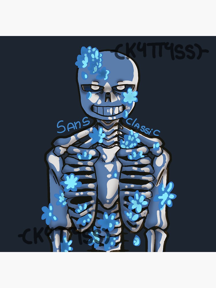 Killer Sans Sticker for Sale by C15u5hi