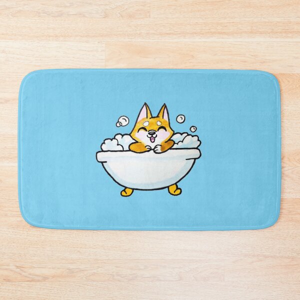 Item preview, Animal Friend Dog in Tub designed and sold by NapuaAhina.