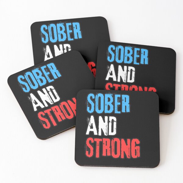 Item preview, Sober and Strong – Sobriety and Empowerment Shirt designed and sold by TeeeCrafted.