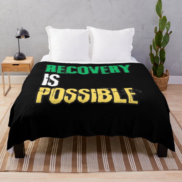 Item preview, Recovery Is Possible – Addiction Awareness Quote Shirt designed and sold by TeeeCrafted.