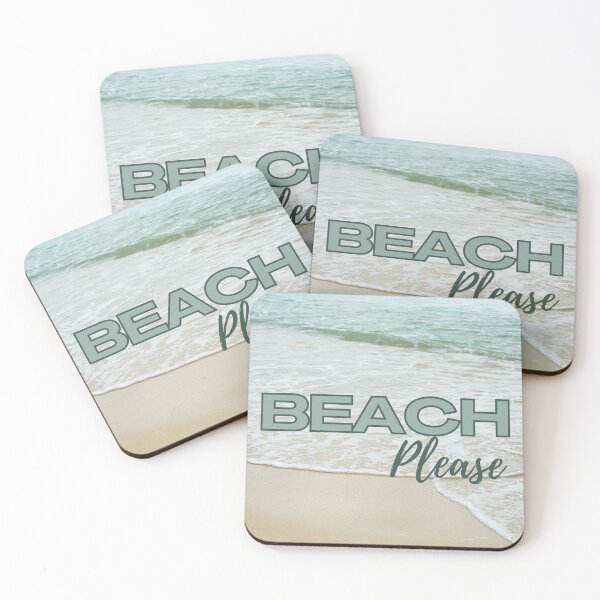 Item preview, Beach Please Photo Background Green Waves Sand designed and sold by Sunshine-Dreams.