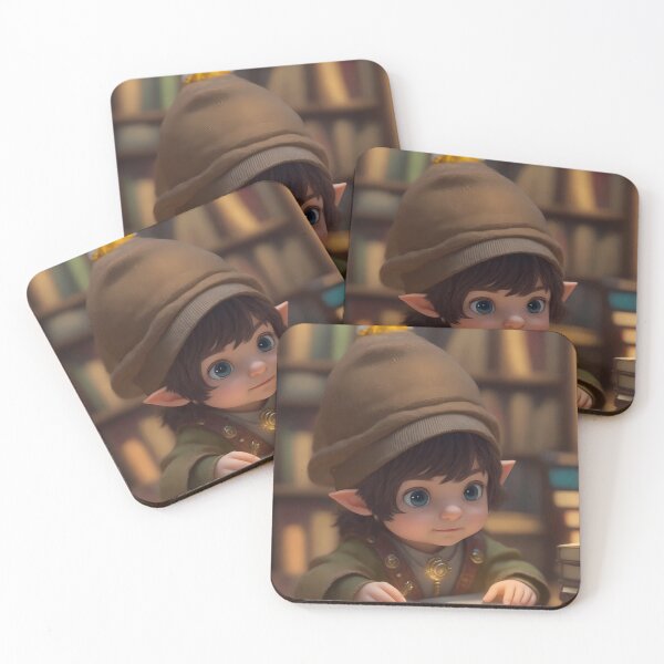Item preview, cute halfling designed and sold by MonoPrintables.