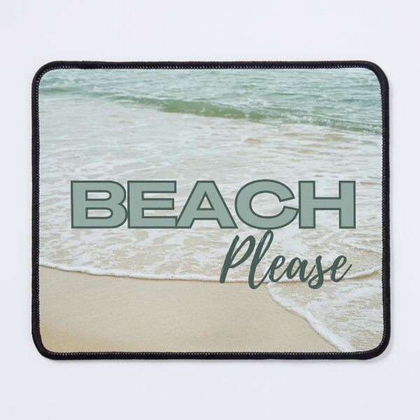 Item preview, Beach Please Photo Background Green Waves Sand designed and sold by Sunshine-Dreams.