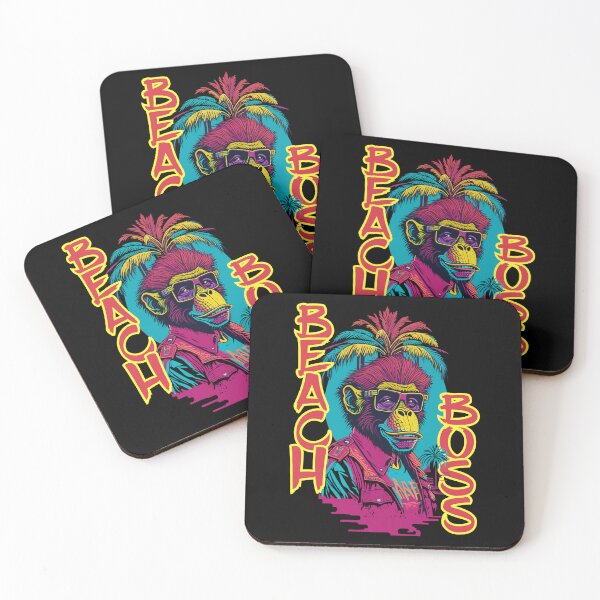 Item preview, Summer Retro Neon Ape Design designed and sold by The Funscape Store.