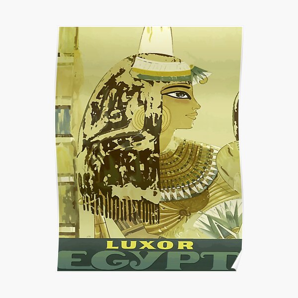 Travel Luxor Egypt Poster