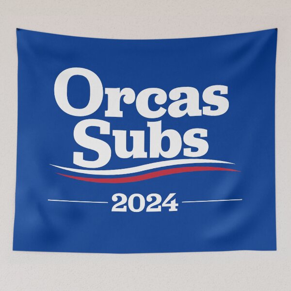Item preview, Orcas & Subs 2024 designed and sold by bellamuert3.