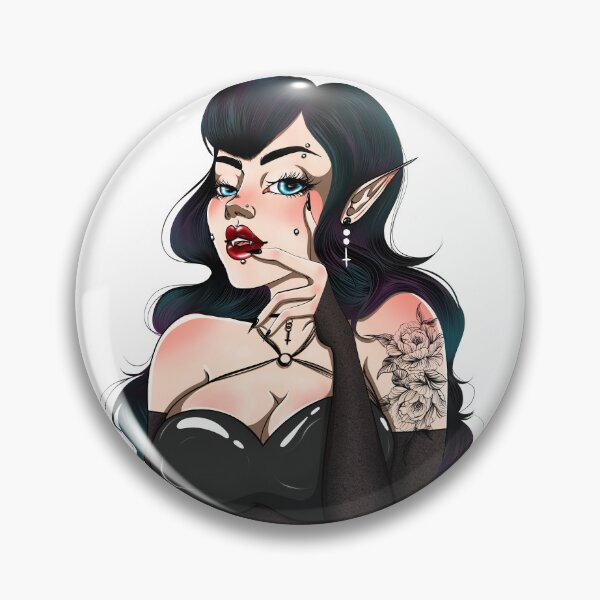 Artikelvorschau, Goth-Vampir-Freundin entworfen und verkauft von Snowdropshea.