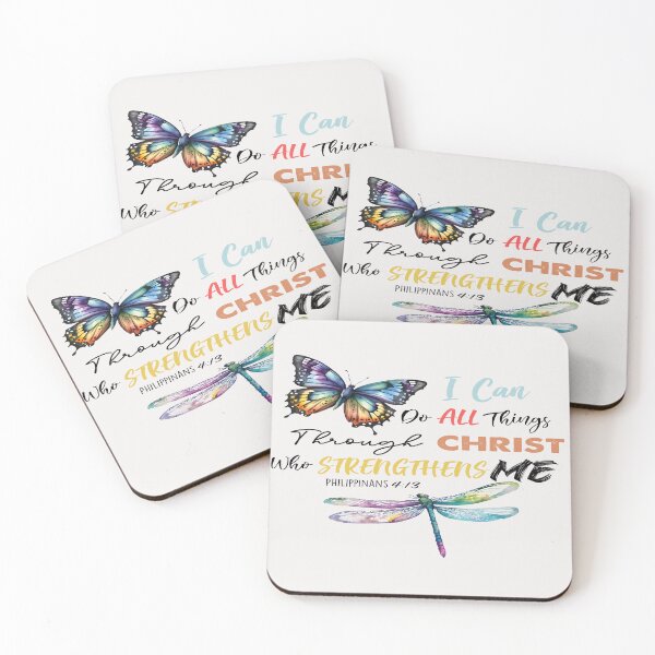 Item preview, Dragonflies and Butterflies - Philippinans 4:13 designed and sold by ShopAlphaOmega.