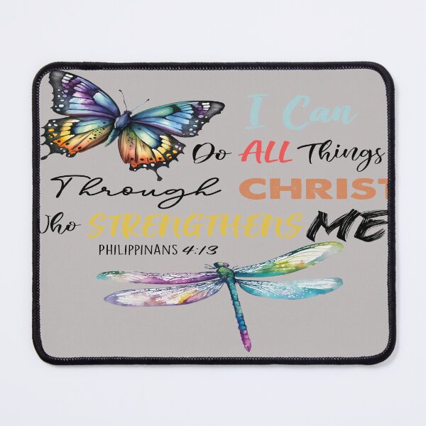 Item preview, Dragonflies and Butterflies - Philippinans 4:13 designed and sold by ShopAlphaOmega.