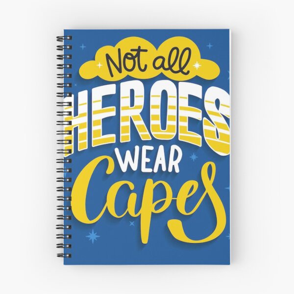 Item preview, Not All Heroes Wear Capes designed and sold by artwealllove.